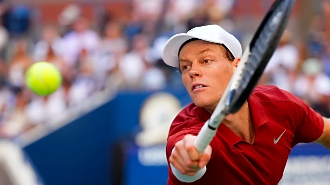 Jannik Sinner gets broken and drops a set at the US Open before coming back to beat Denis Shapovalov