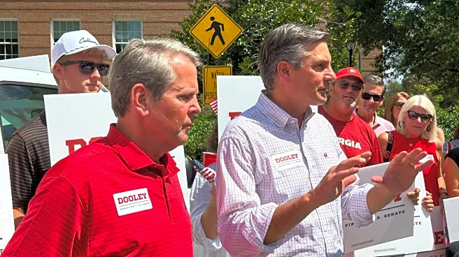 Kemp endorses Derek Dooley for Georgia Senate seat and says an outsider can beat Democrat Jon Ossoff