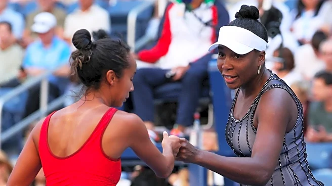 Venus Williams and Leylah Fernandez reach 3rd round of women's doubles at the US Open