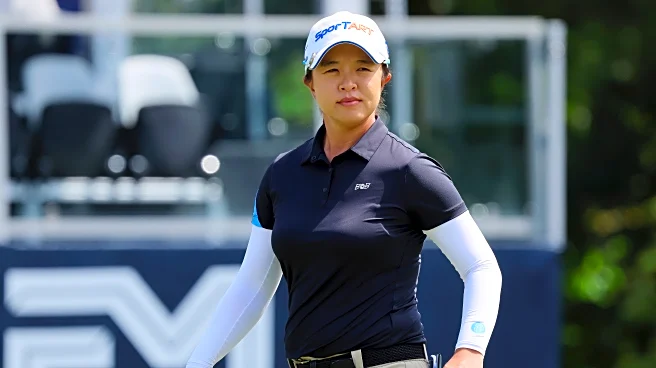 Miranda Wang rides a hot putter on rain-softened course and builds 3-shot lead on LPGA