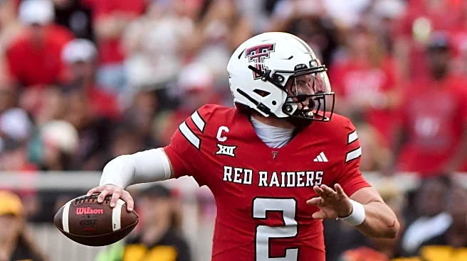Texas Tech QB Behren Morton exits opener against Arkansas-Pine Bluff after getting sacked