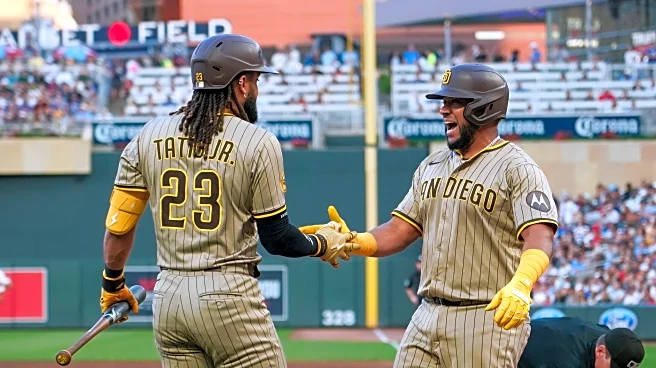 Díaz homers twice as Padres beat Twins 12-3