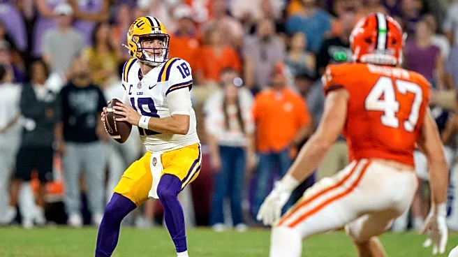 Garrett Nussmeier leads No. 9 LSU's rally for 17-10 season-opening win at No. 4 Clemson