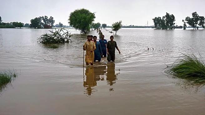 Pakistan's Punjab province battered by its biggest flood with 2 million people at risk