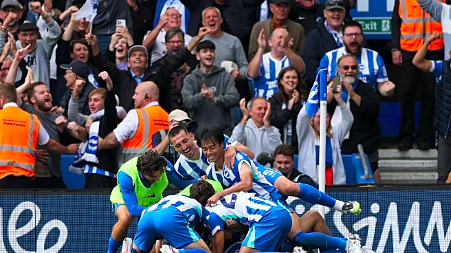 Vulnerable Man City fades to 2-1 loss at Brighton in Premier League after Haaland goal