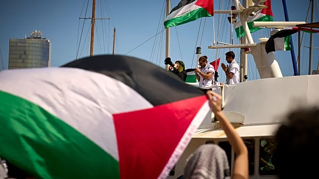 Flotilla leaves Barcelona to try to break Israeli blockade of Gaza