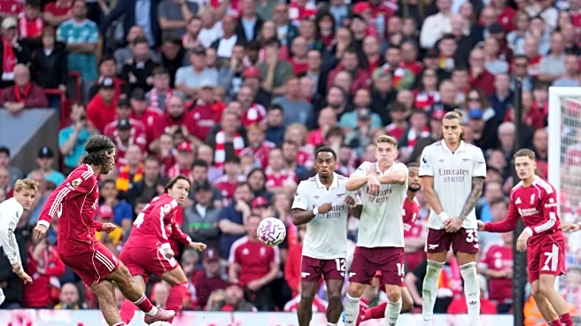 Szoboszlai stunner secures Liverpool win over Arsenal as Man City collapses to another loss