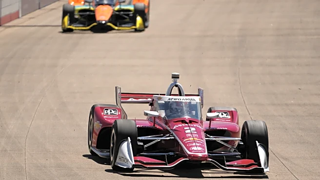 Josef Newgarden salvages IndyCar season at his home track with his first win