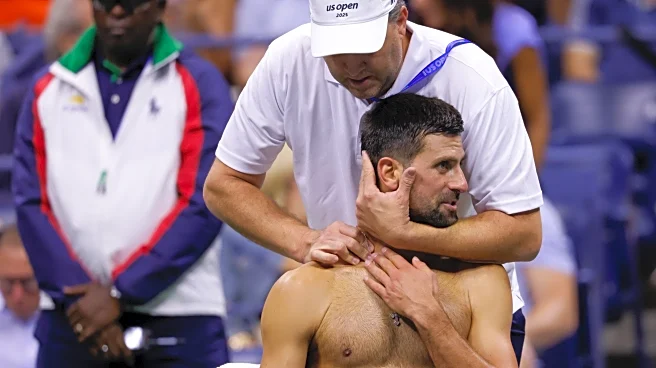Novak Djokovic's neck bothers him at the US Open against Struff in the 4th round