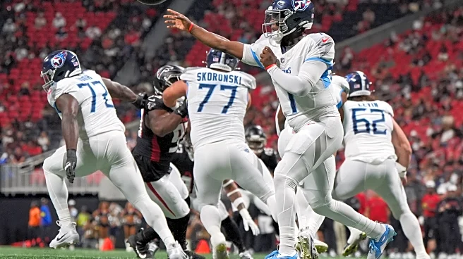 Titans' revamped offensive line faces big test against Broncos strong defense
