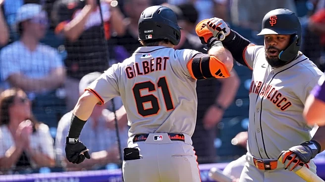 Drew Gilbert homers and gets 4 hits as Giants top Rockies 8-2