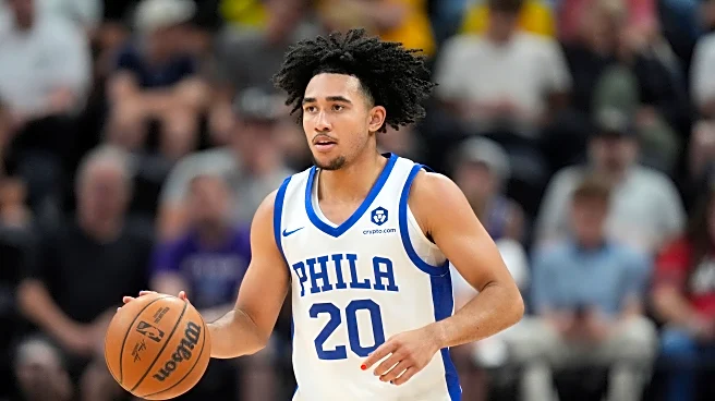 76ers' Jared McCain eyes a return after a torn meniscus cut short his promising rookie season