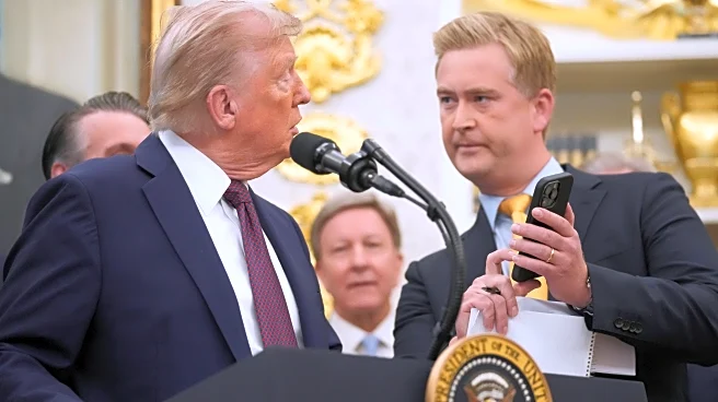 Trump says video showing items thrown from White House is AI after his team indicates it's real