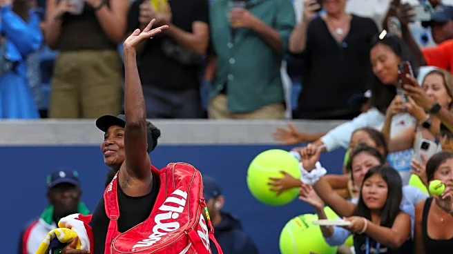 Venus Williams' US Open ends with a loss in the women's doubles quarterfinals to Taylor Townsend