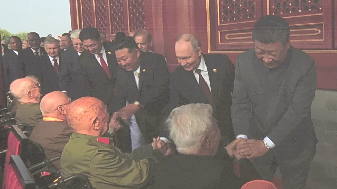 Xi, Putin, and Kim gather at Beijing landmark for a grand military parade