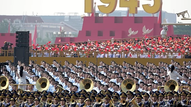China displays its military strength in a parade on the 80th anniversary of the end of WWII