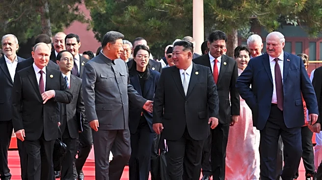 A look at the world leaders joining China's military parade in a show of solidarity with Beijing