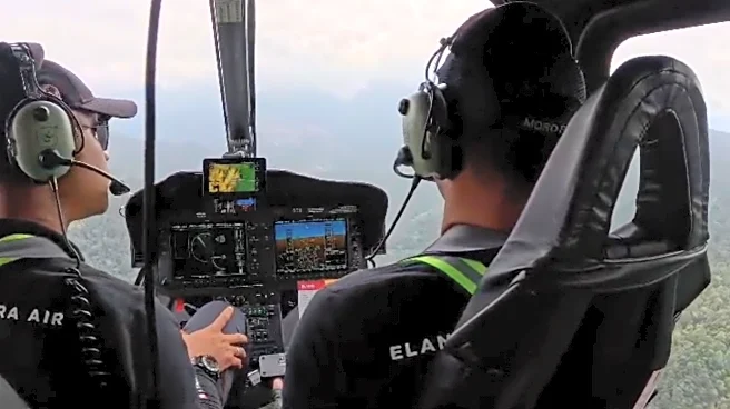 Indonesian rescuers find helicopter crash site on Borneo and recover 1 body so far