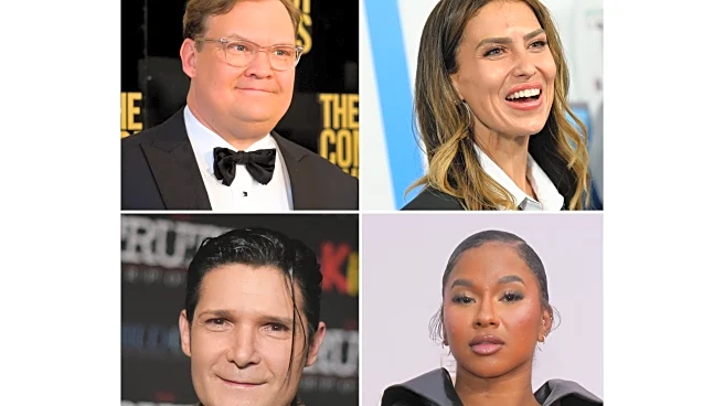 Andy Richter, Hilaria Baldwin, Corey Feldman and Jordan Chiles join 'Dancing with the Stars' cast