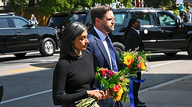VP Vance meets with families of schoolchildren after church shooting in Minneapolis