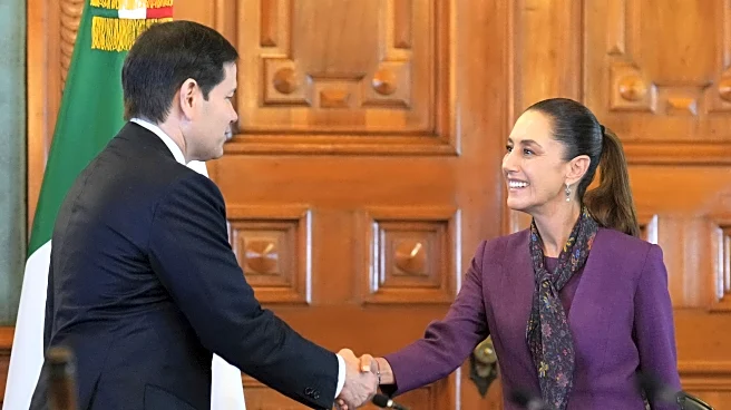 Rubio says US and Mexico will strengthen security collaboration