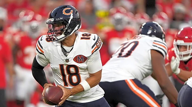 Bears coach Ben Johnson says coming days will determine how heavily team leans on Williams in opener