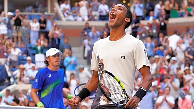 Felix Auger-Alissiame beats Alex de Minaur at the US Open to reach his 1st major semi since 2021