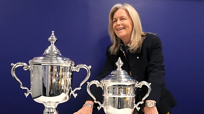 For decades, US Open women's champs got a smaller replica trophy than the men. Now they're equal