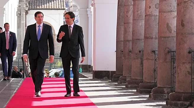 Rubio visits Ecuador as US military strike on Venezuelan boat overshadows talks