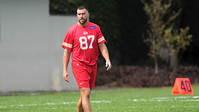 Travis Kelce on what's changed since his engagement to Taylor Swift: 'I got one more ring'