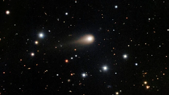 Telescope reveals a growing tail on the comet that's visiting from another star
