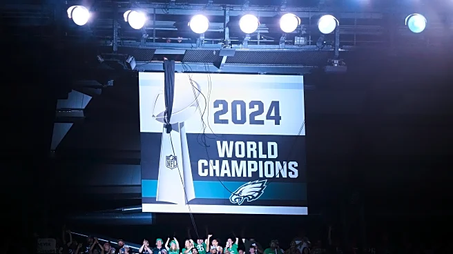 Eagles unveil 2024 Super Bowl banner amid fireworks before NFL opener against Dallas