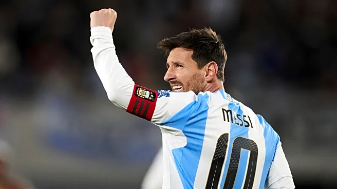Lionel Messi scores twice in an emotional home farewell for Argentina