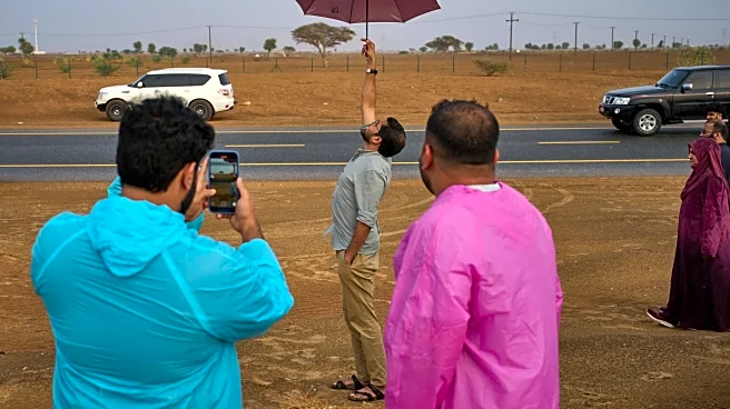 Promise and peril drive the fascination with rain in the parched deserts of the United Arab Emirates