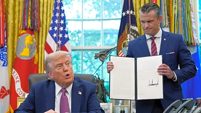 Trump executive order aims to rename the Department of Defense as the Department of War