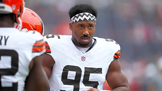Browns' Myles Garrett set for season opener and renewing rivalry with Bengals QB Joe Burrow