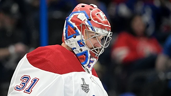 Carey Price's contract traded from the Canadiens to the Sharks in a salary cap move