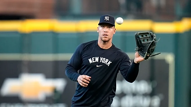 Aaron Judge is back in right field for Yankees for first time since late July