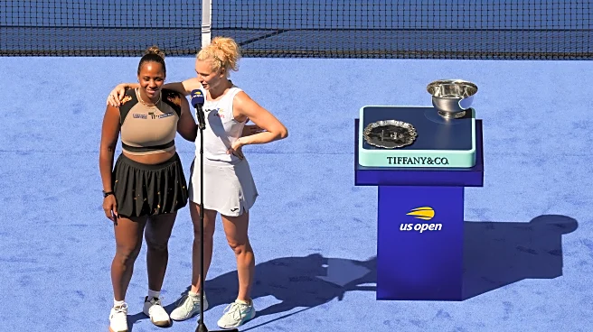 Taylor Townsend brings a Honey Deuce cocktail to her final US Open news conference