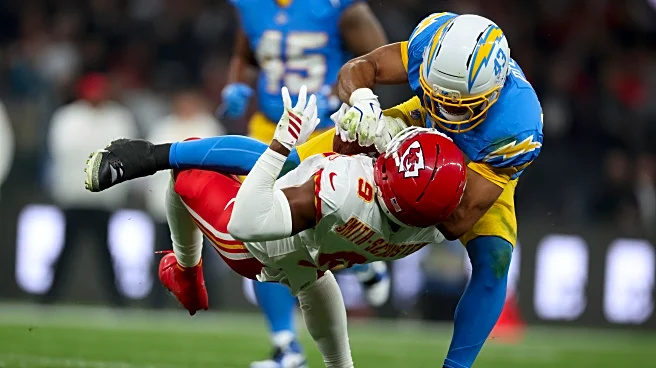Herbert outduels Mahomes to help the Chargers beat the Chiefs 27-21 in Brazil