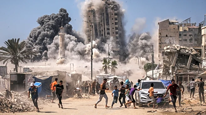 Israel calls on famine-stricken Gaza City residents to move to safe zone as it expands operations