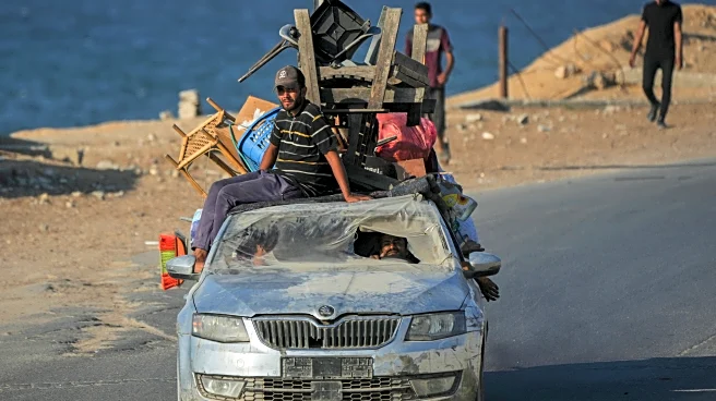 Israel calls on famine-stricken Gaza City residents to leave as it targets high-rises