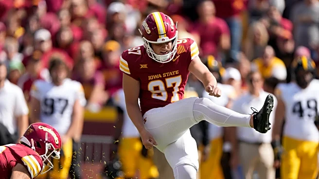 Kyle Konrardy's late 54-yard field goal gives No. 16 Iowa State 16-13 win over Hawkeyes
