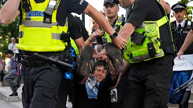 Police arrest more than 400 at London protest supporting banned group Palestine Action