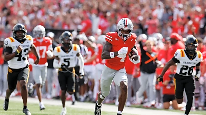 Julian Sayin sets completions mark and No. 1 Ohio State rolls past Grambling State 70-0