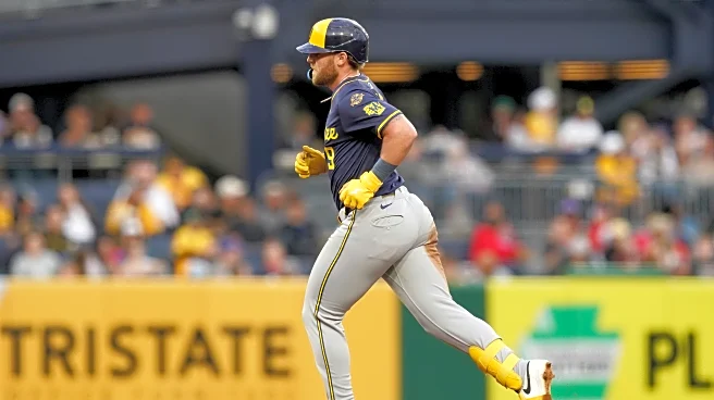 Bauers, Chourio hit 2-run HRs, Woodruff pitches 6 scoreless innings as Brewers beat Pirates 4-1