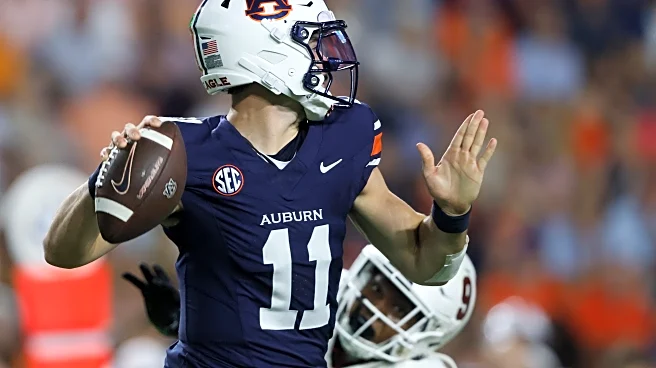Jackson Arnold throws 3 TDs and Auburn overwhelms Ball State 42-3 in home opener