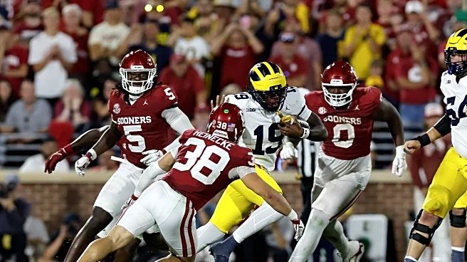 Michigan freshman QB Bryce Underwood stifled in 24-13 loss to Oklahoma