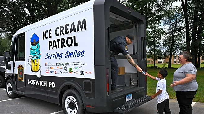 Freeze! Police ice cream trucks seek to portray officers in a positive light