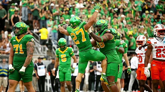 Oregon jumps to No. 4 in AP Top 25 behind Ohio St, Penn St, LSU; Illinois, Florida State into top 10